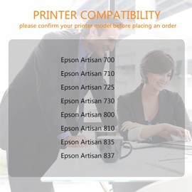 Run Star Remanufactured T098 T099 Yellow Ink Cartridge Replacement for Epson 98 99 use with Epson Artisan 700 710 725 730 800 810 835 837 Printer (2 Yellow)