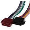 Aerzetix ISO 8pin male x2 Car Radio 16 Pin Pre-Wired