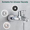 BathAce Shower Arm Flange, Stainless Steel Replacement Wall Split Flange/Escutcheon