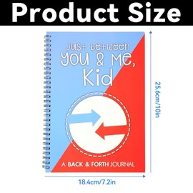 aiyraa Kids Journal, Just Between You and Me, Back and Forth Communication for Parents and Kids, Family Activity to Build Strong Relationships