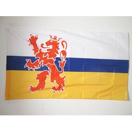 Province of Limburg Flag 2' x 3' for a pole - Limburg flags 60 x 90 cm - Banner 2x3 ft with hole - AZ FLAG