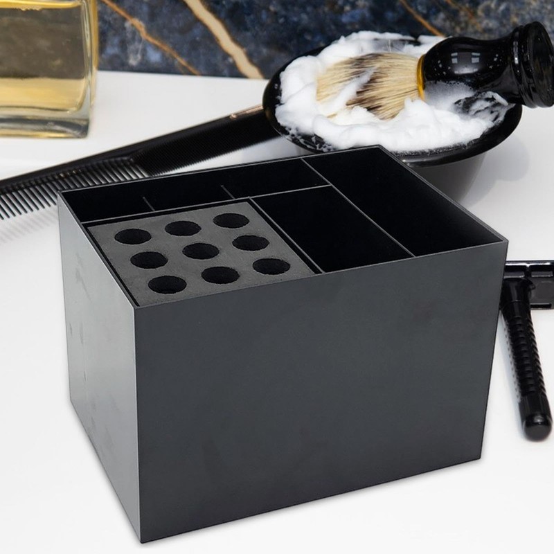 Amagogo Salon Organizer Hair Cutting Tool Case Clips Combs Professional