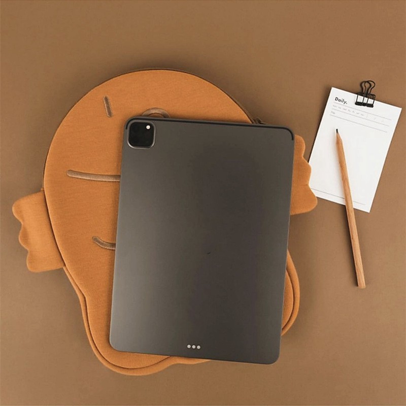 Tablet Storage Bag Cute Taiyaki Appearance Tablet Sleeve Bag Shock