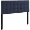Ergode Emily Button Tufted Linen Fabric Upholstered Full Headboard |