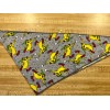 Unbranded Dog Ice Skating Tossing Snow Ball Triangle Dog Bandana