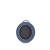 LIFEVENTURE Silicon Ellipse Bowl, Grey, One Size