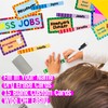 Class Jobs Pocket Chart, 1 Pocket Chart+83 Erasable Cards+3 Metal