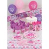 Unique Party 40395 - 23cm Pink Ladybird 1st Birthday Party