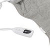 Back Heating Pad 6 Level Temperature Adjustment Drapeable Electric Back