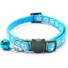 Hepplly 2-Pack Cat Collars Quick Release Reflective Kitten Collar with