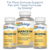 Solaray Zinc 50mg Immune Support Capsules, 100 Count, Vegan, Pumpkin