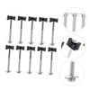 GRIRIW 10pcs Trampoline Replacement Screw Set Fixed Screws for Secure