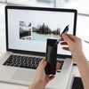 Magnetic Pen Holder, 2 Pack PU Leather Pencil Pouch For