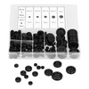 200Pcs Wire Washer Kit Rubber Grommet Dustproof Insulated Fireproof for