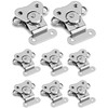 QWORK 8 Pack 2" x 1-1/2" Stainless Steel Twist Latch
