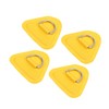 INFINAUTO 4pcs Kayak D Ring Patch PVC Stainless Steel Triangle