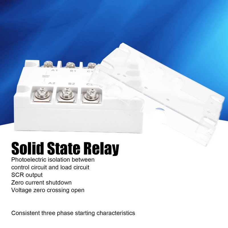 Solid State Relay Enhanced Automatic 3 Phase AC Relays for