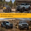 Broaddict Hood Deflector Hood Protector Fit for Ford Bronco 4-Door