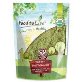 Organic Broccoli Powder, 8 Ounces — Non-GMO, Raw, Kosher, 100% Pure, Ground from Whole Vegetables, Vegan Superfood, Bulk, Rich in Fiber, Great for Juices, Drinks, and Smoothies