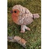 Vivid Arts - SB-ROBN-G Silver Birch Robin Wood Effect Garden