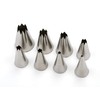Pati-Versand Star nozzle set, 8 pieces.
