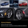 D-Lumina LED Side Marker Lights Smoked Lens Compatible with Chevy
