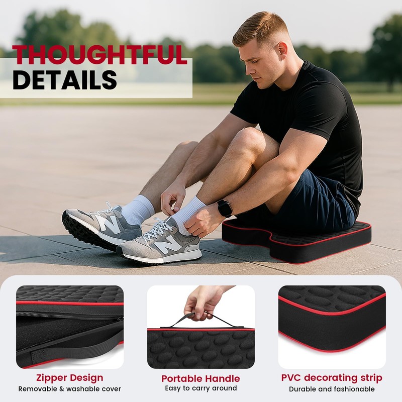 Stadium Seat Cushions, Portable Bleacher Seats with Massage Dots