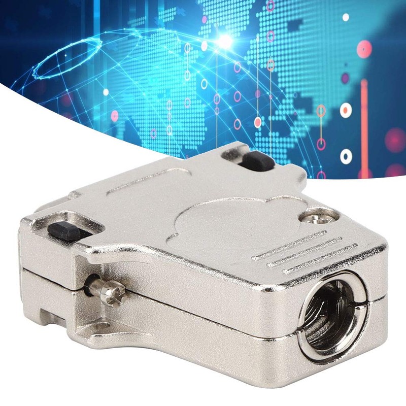 Garosa Serial D-SUB Connector Metal Housing 15 Pin Serial Port