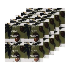 Happy Bath Soap Olive 90g x 20 units/face soap / 해피바스 비누 올리브 90g x20개/세수비누