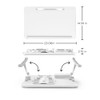 Limitless TotalDesk Portable Workstation and Lap Desk with Adjustable Height