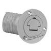 Angled Boat Deck Fill Cap 316 Stainless Steel Marine Deck