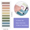 2400 PCS Sticky Tabs, Coloured Repositionable Book Flags Strip Index