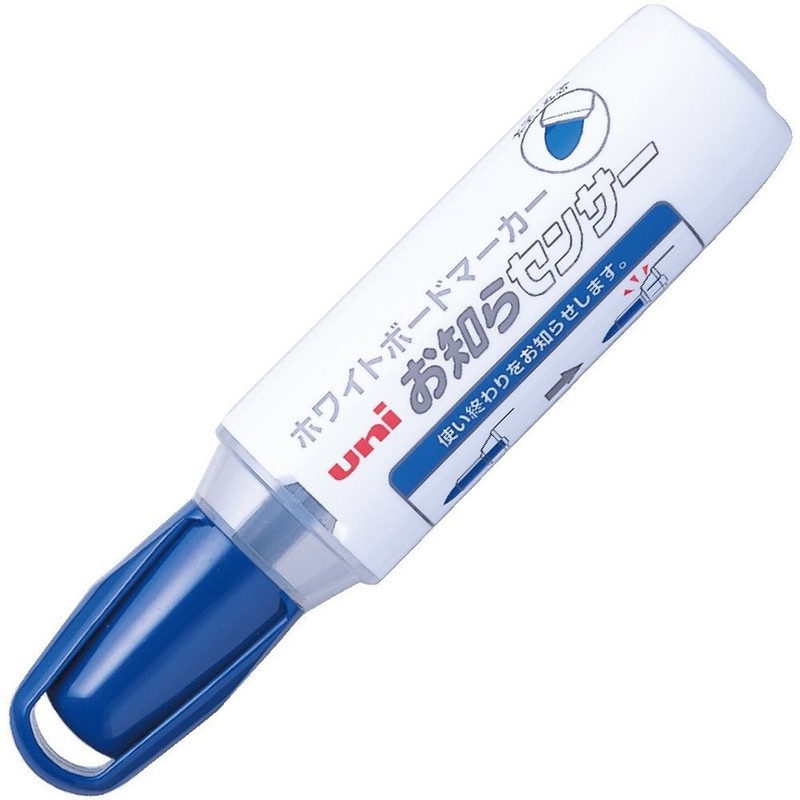 Mitsubishi Pencil, Dry Erase Markers, Know Sensor, Bold Point, Blue,