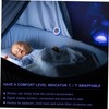 BESPORTBLE Screen Room Thermometer Digital Indoor Hygrometer Multi-functional Instrument for