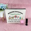 Wedding Officiant Gifts for Women Makeup Bag Officiant Proposal Gifts