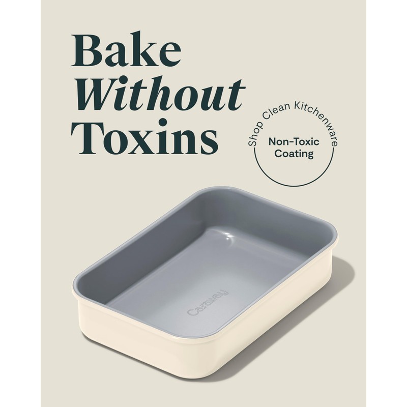 Caraway Nonstick 9” x 6.5” Small Rectangle Baking Pan –