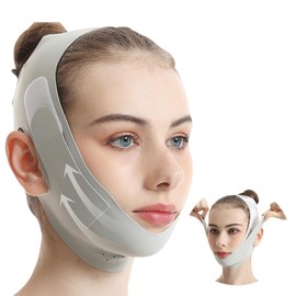 Correa Para La Barbilla Para Dormir, Reductor De Papada Para Mujeres, Moldeador De Mandíbula, Mascarilla De Elevación En V Ajustable, Parche Para La Barbilla, Cinturón Facial Reutilizable