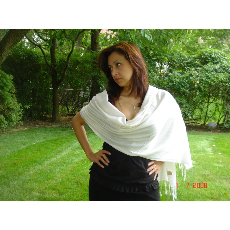 Cashmere Pashmina Group: Solid Pashmina Scarf, Shawl, Wrap & Stole(Regular