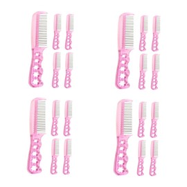 OATIPHO 20 pcs Static Steel Comb with Fine Teeth for Wig Styling Specialist Hairstyling Combs for Daily Use Parties and Stage Performances and Comfortable Grooming Tools