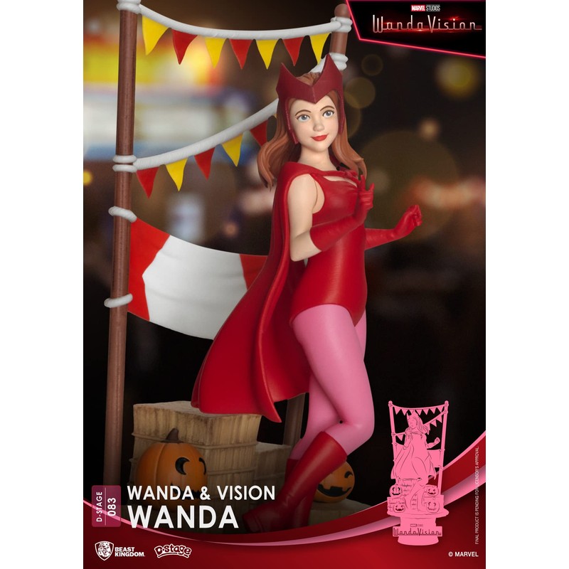 Beast Kingdom Toys WandaVision diorama PVC D-Stage Wanda 16 cm