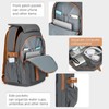 KONO Men's Backpack Portability Travel Backpack Waterproof with Adjustable Buckle