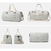 Jupkem Star Pattern Sports Duffle Bag for Women Travel Gym