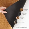 DII Colorful Design Natural Coir Doormat, 18x30, Watermelon