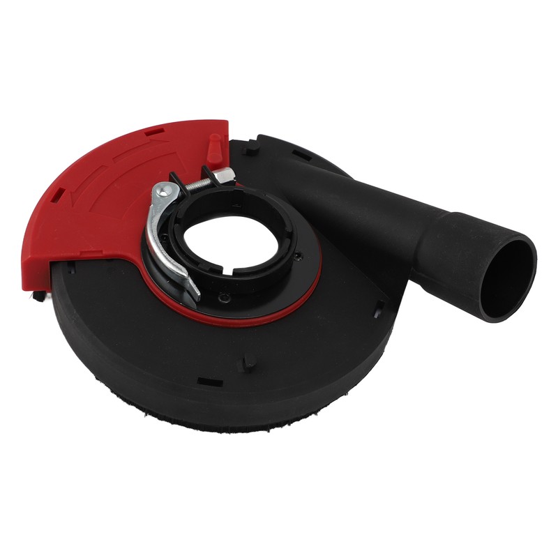 5 In Power Grinding Dust Shroud Iron PA66 Red Black