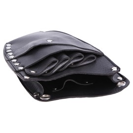 minkissy 1pc Hairdressing Pouch Hair Clip Hairdressing Scissors Hairdresser Hairdressing Bag Clipper Mustache Barbers Braiding Haircut Hairdressing Scissor Pouch Travel Hairdryer Black