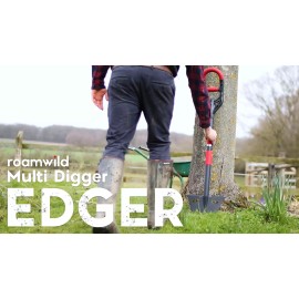 Roamwild Multi-Digger Garden Edger – With Soft Dual Grip - Light Weight