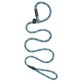 Terrain D.O.G. Rope Slip Lead, 6-feet L x 1/2-inch wide, Navy/Lime
