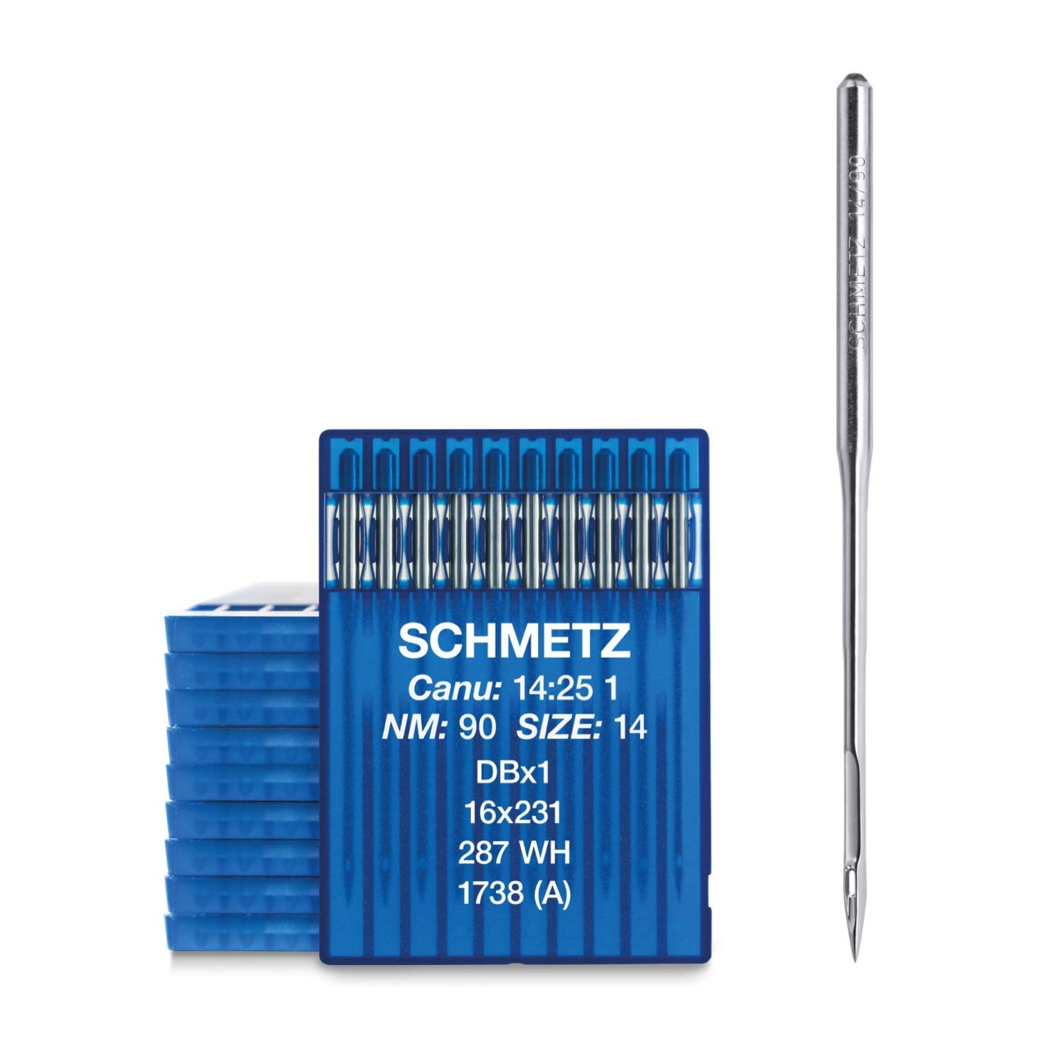 100 SCHMETZ Industrial Sewing Machine Needles System 1738 (A) / DBx1 ...