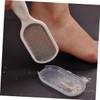 Healeved 2pcs Stainless Steel Double-sided Foot Rasp Callus Remover for