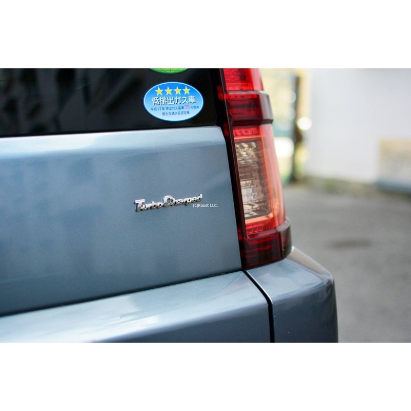 Roost TurboCharged Emblem Turbo Car TURBO Decal 3D Decal